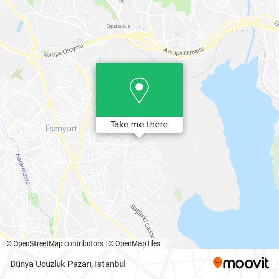 Dünya Ucuzluk Pazarı map