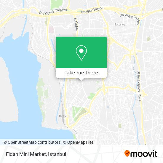 Fidan Mini Market map