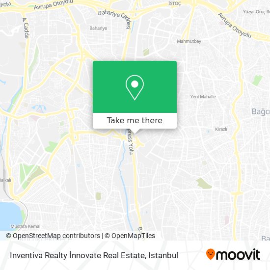 Inventiva Realty İnnovate Real Estate map