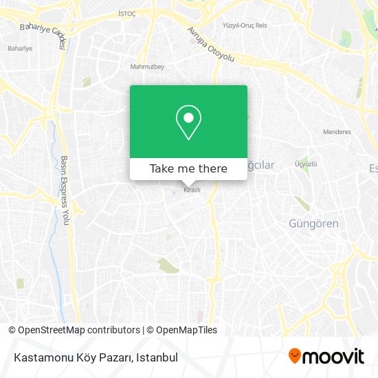 Kastamonu Köy Pazarı map