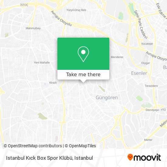 Istanbul Kıck Box Spor Klübü map