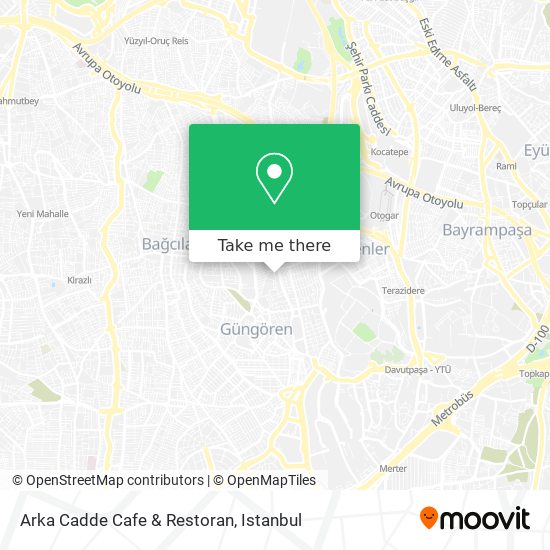 Arka Cadde Cafe & Restoran map