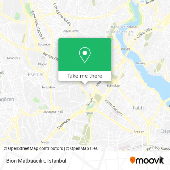 Bion Matbaacilik map