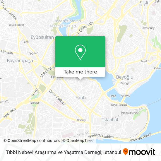 Tıbbi Nebevi Araştırma ve Yaşatma Derneği map