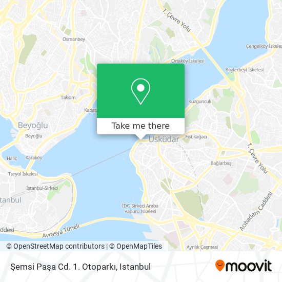 Şemsi Paşa Cd. 1. Otoparkı map