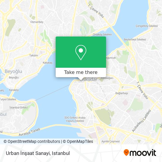 Urban İnşaat Sanayi map