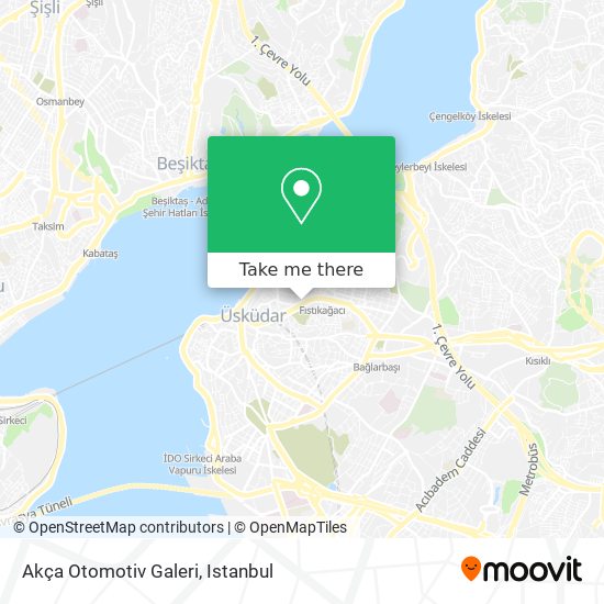 Akça Otomotiv Galeri map