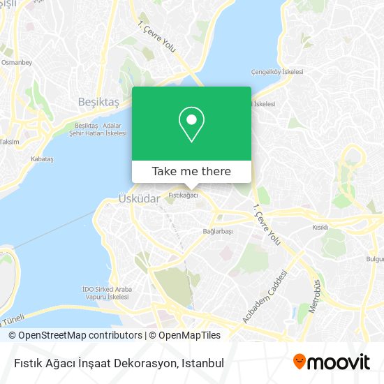 Fıstık Ağacı İnşaat Dekorasyon map