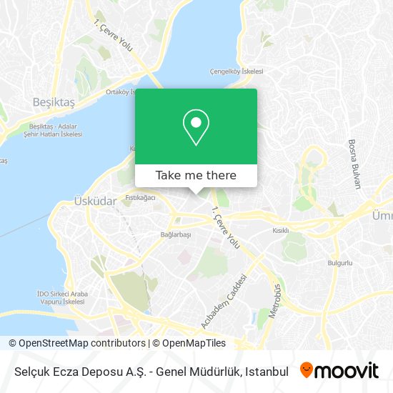 Selçuk Ecza Deposu A.Ş. - Genel Müdürlük map