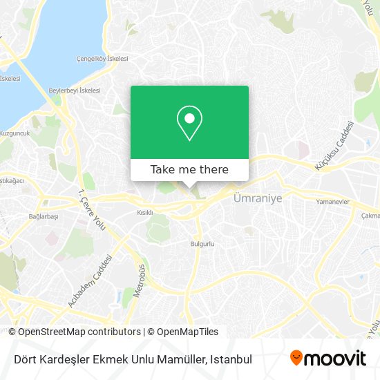 Dört Kardeşler Ekmek Unlu Mamüller map