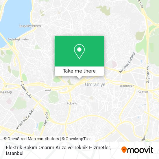 Elektrik Bakım Onarım Arıza ve Teknik Hizmetler map