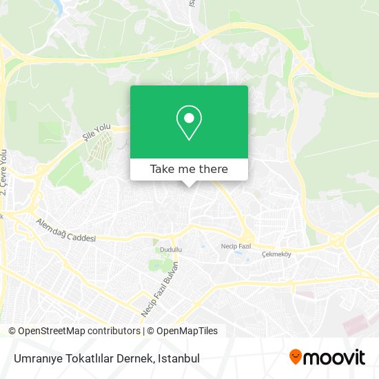 Umranıye Tokatlılar Dernek map