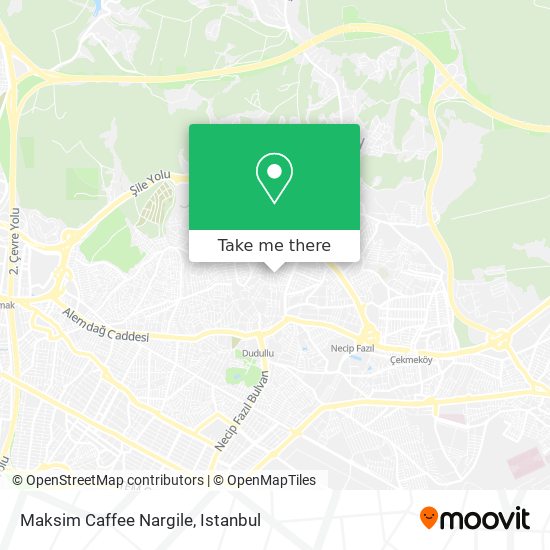 Maksim Caffee Nargile map