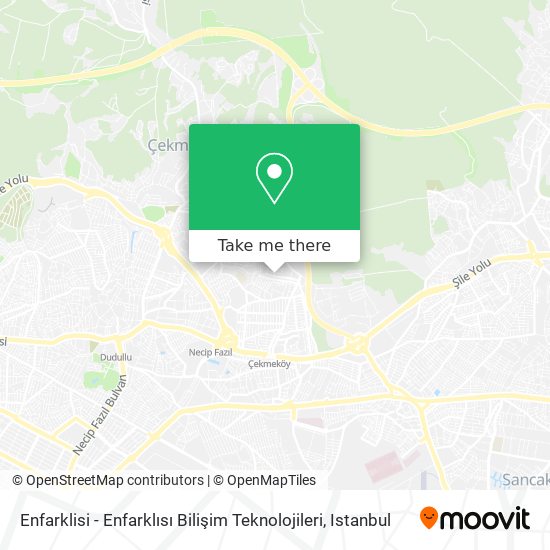 Enfarklisi - Enfarklısı Bilişim Teknolojileri map