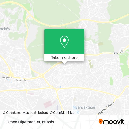 Özmen Hipermarket map