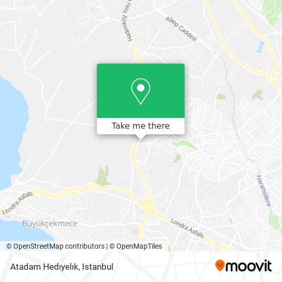 Atadam Hedıyelık map