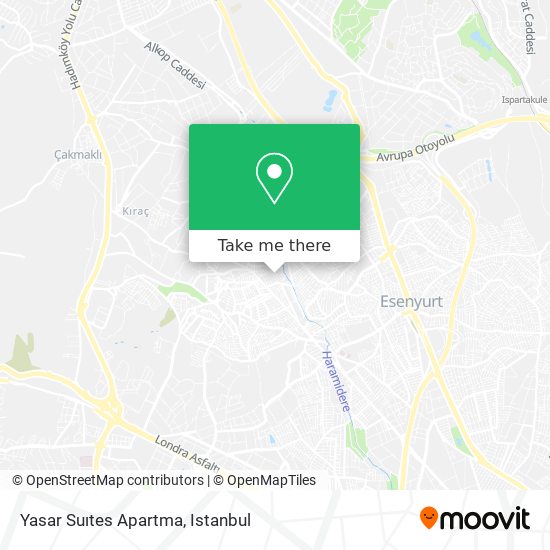 Yasar Suıtes Apartma map