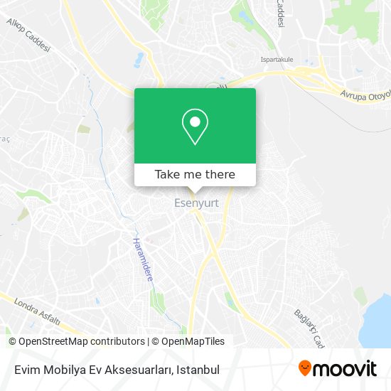 Evim Mobilya Ev Aksesuarları map