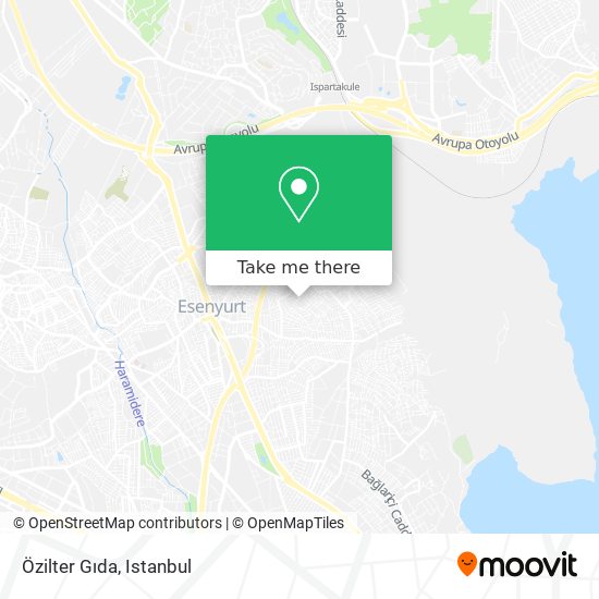 Özilter Gıda map