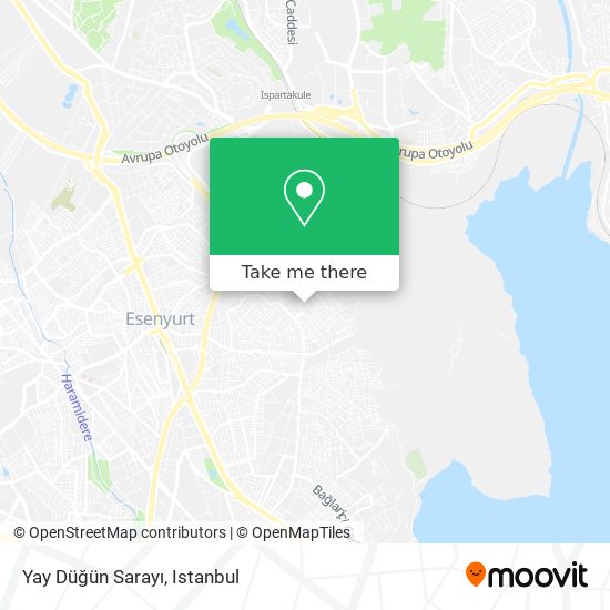 Yay Düğün Sarayı map