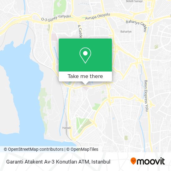 Garanti Atakent Av-3 Konutları ATM map