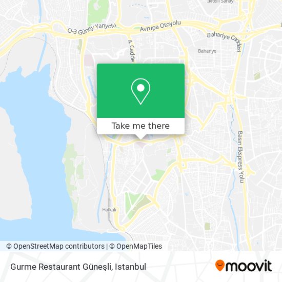 Gurme Restaurant Güneşli map