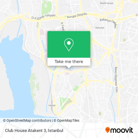 Club House Atakent 3 map
