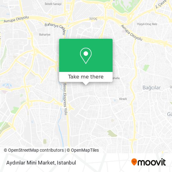 Aydınlar Mini Market map