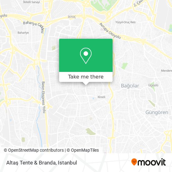 Altaş Tente & Branda map