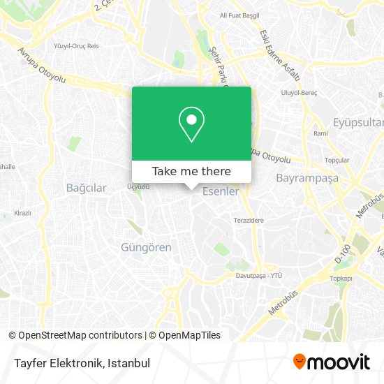 Tayfer Elektronik map