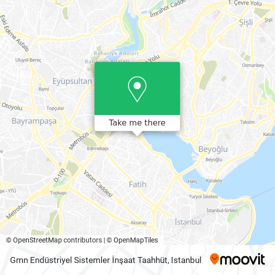 Gmn Endüstriyel Sistemler İnşaat Taahhüt map