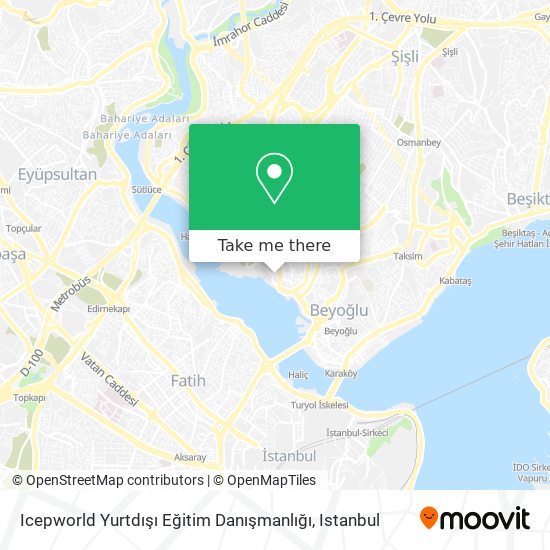 Icepworld Yurtdışı Eğitim Danışmanlığı map