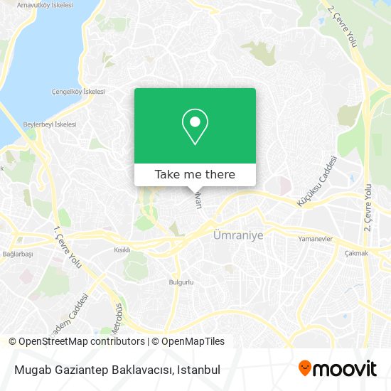 Mugab Gaziantep Baklavacısı map