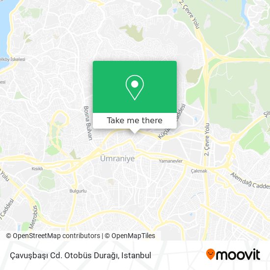 Çavuşbaşı Cd. Otobüs Durağı map