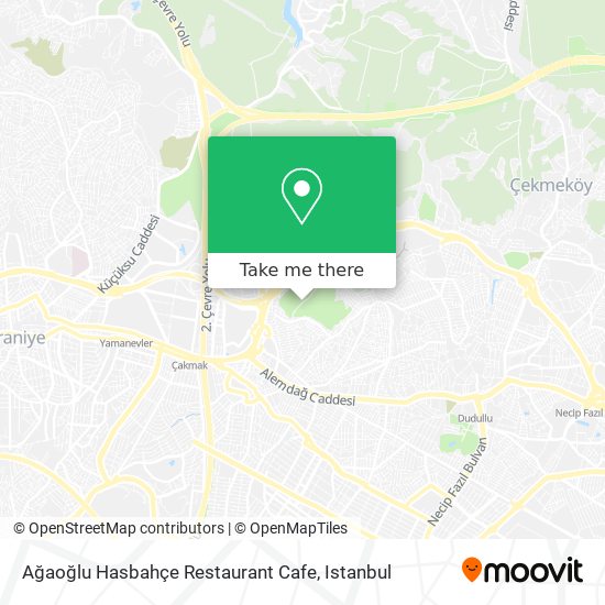 Ağaoğlu Hasbahçe Restaurant Cafe map