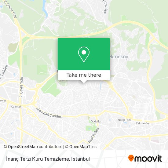 İnanç Terzi Kuru Temizleme map