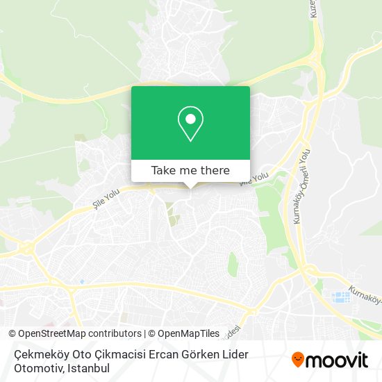 Çekmeköy Oto Çikmacisi Ercan Görken Lider Otomotiv map