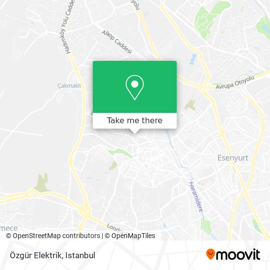 Özgür Elektrik map
