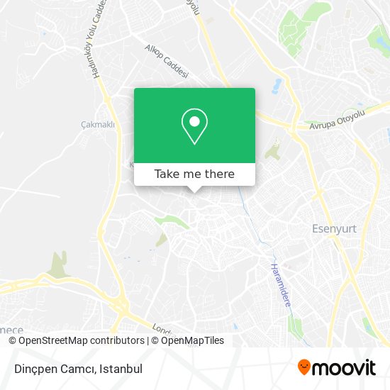 Dinçpen Camcı map