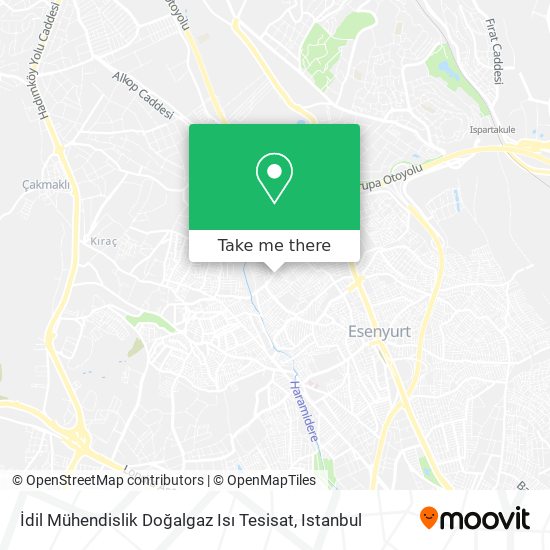 İdil Mühendislik Doğalgaz Isı Tesisat map