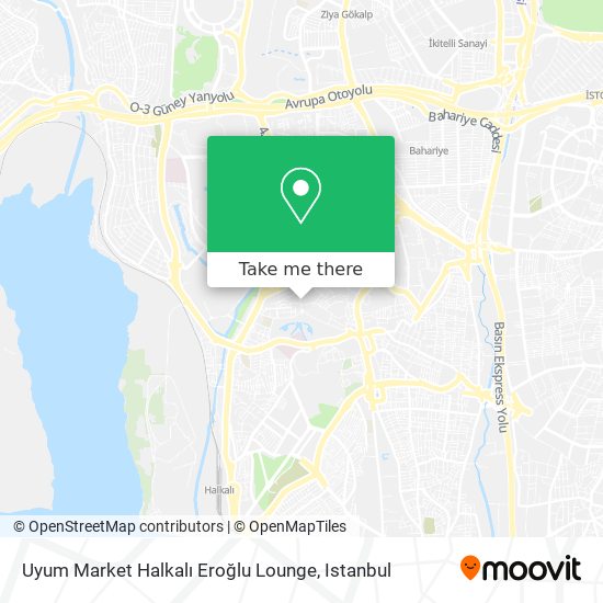 Uyum Market Halkalı Eroğlu Lounge map