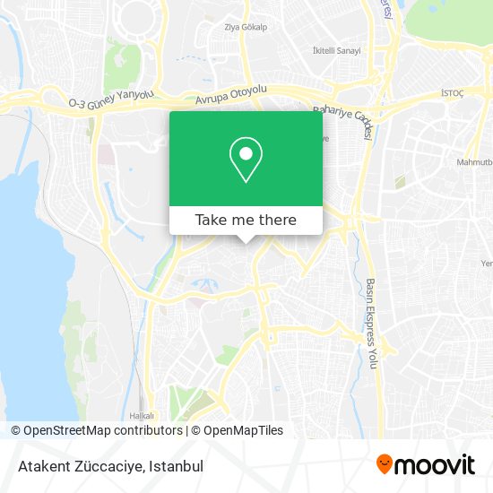 Atakent Züccaciye map