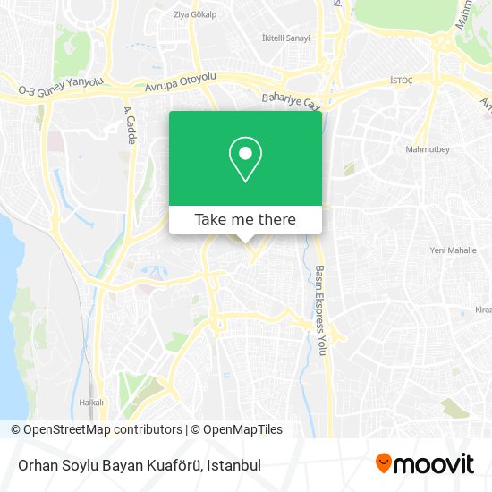 Orhan Soylu Bayan Kuaförü map