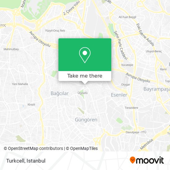 Turkcell map