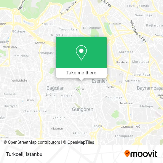 Turkcell map