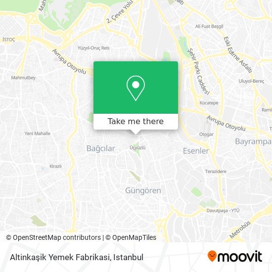 Altinkaşik Yemek Fabrikasi map