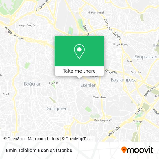 Emin Telekom Esenler map