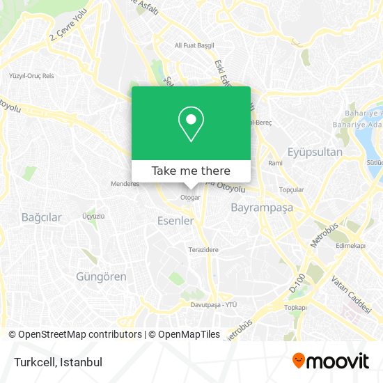 Turkcell map