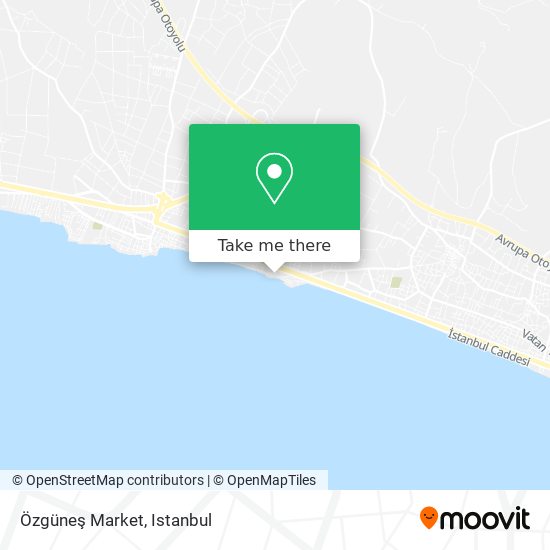 Özgüneş Market map