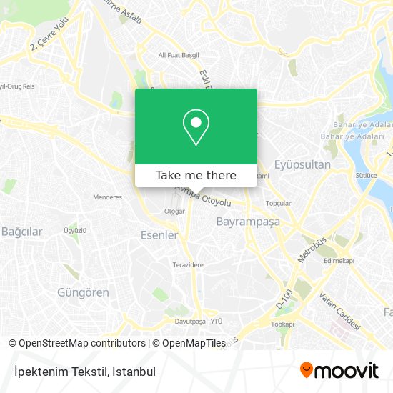 İpektenim Tekstil map